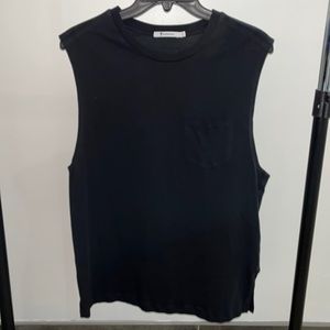 T-Alexander Wang oversized t-shirt.